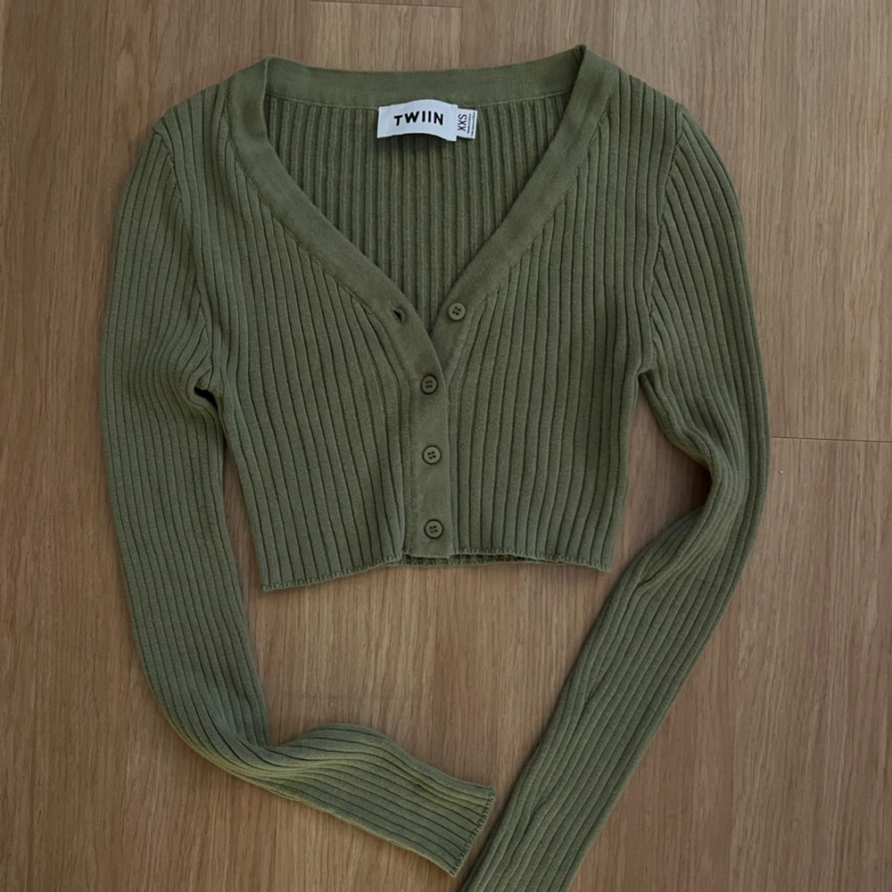 Princess Polly Cropped Sweater - XXS